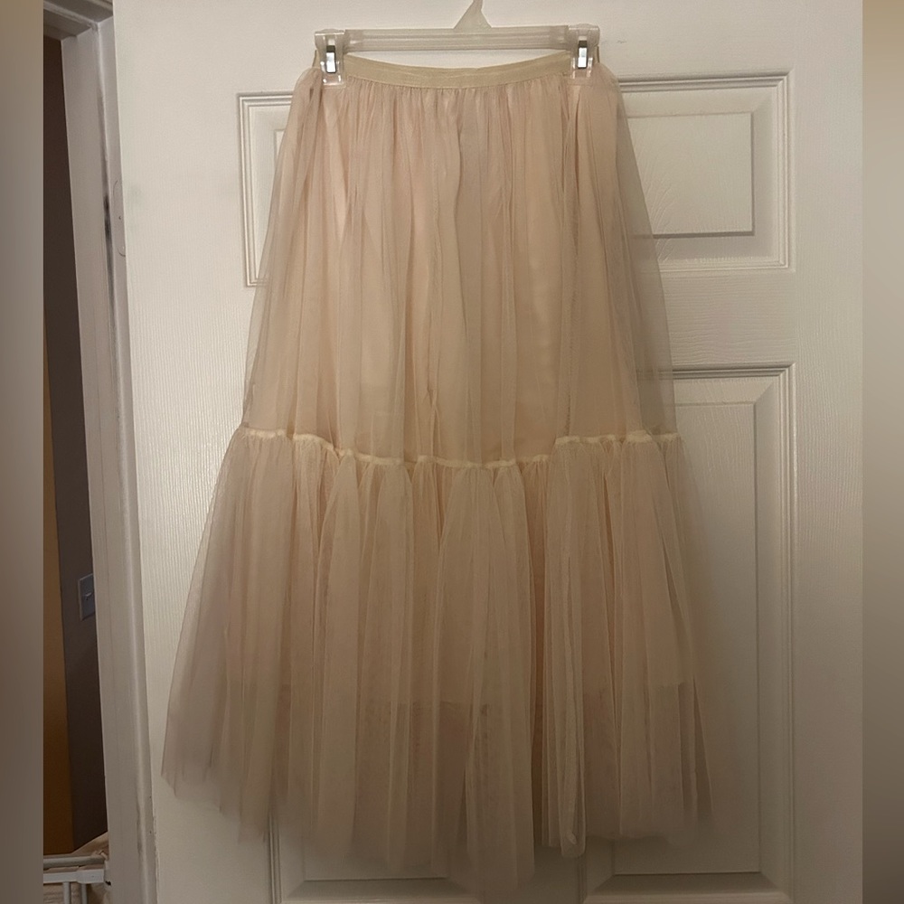 Chicwish tulle midi skirt